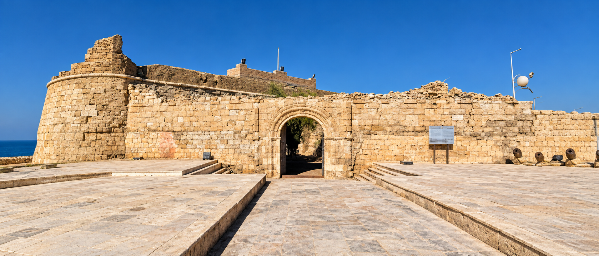 Al-Quseir Fortress on the Red Sea coast of Egypt